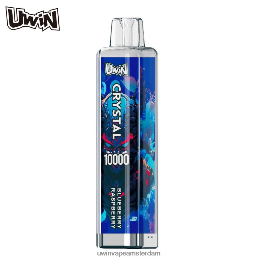 Uwin Vape Nederland bosbes framboos | UWIN CRYSTAL 10000 wegwerpvape F26NFN1