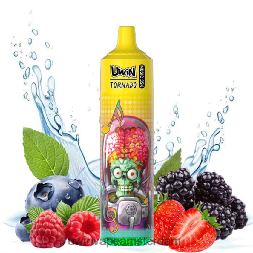 Uwin Vape Online gemengde bessen | UWIN CRYSTAL 35k wegwerpdamp F26NFN29