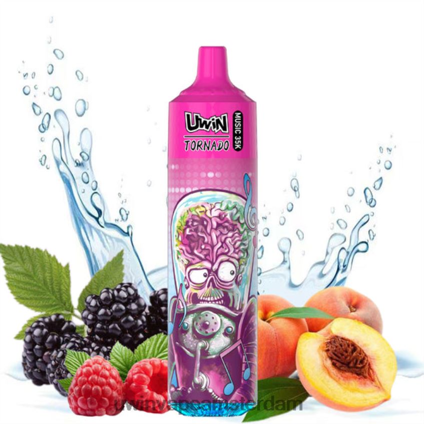 Uwin Vape Wegwerp perzik bes | UWIN CRYSTAL 35k wegwerpdamp F26NFN27